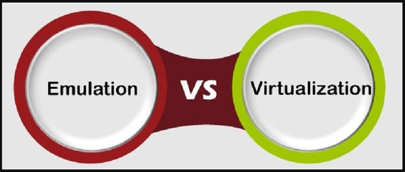 Virtual machine vs. emulator