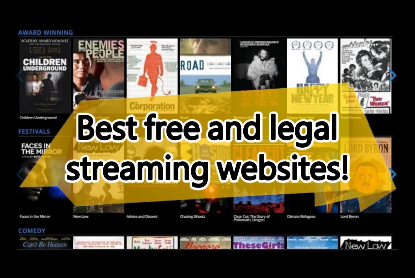 Best Online Streaming Sites