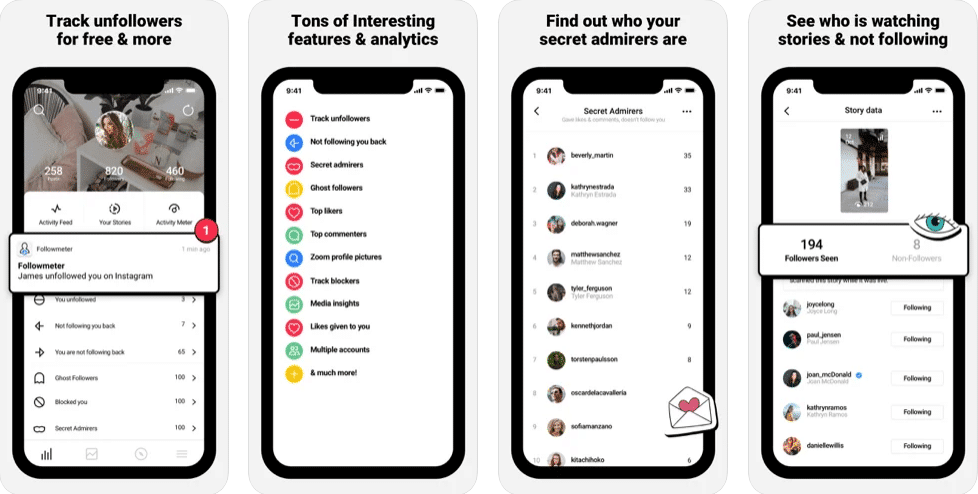 FollowMeter for Instagram from apps store