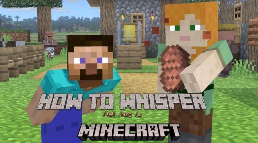 How to Whisper in Minecraft